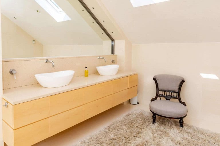 Master bathroom