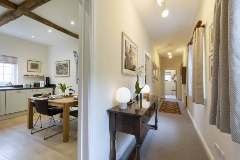 Hallway - Middlefield Cottage with hot tub, York