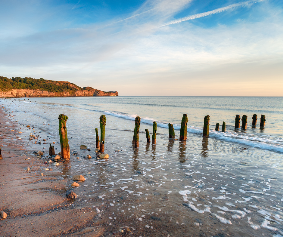 Sandsend on the Yorkshire Coast