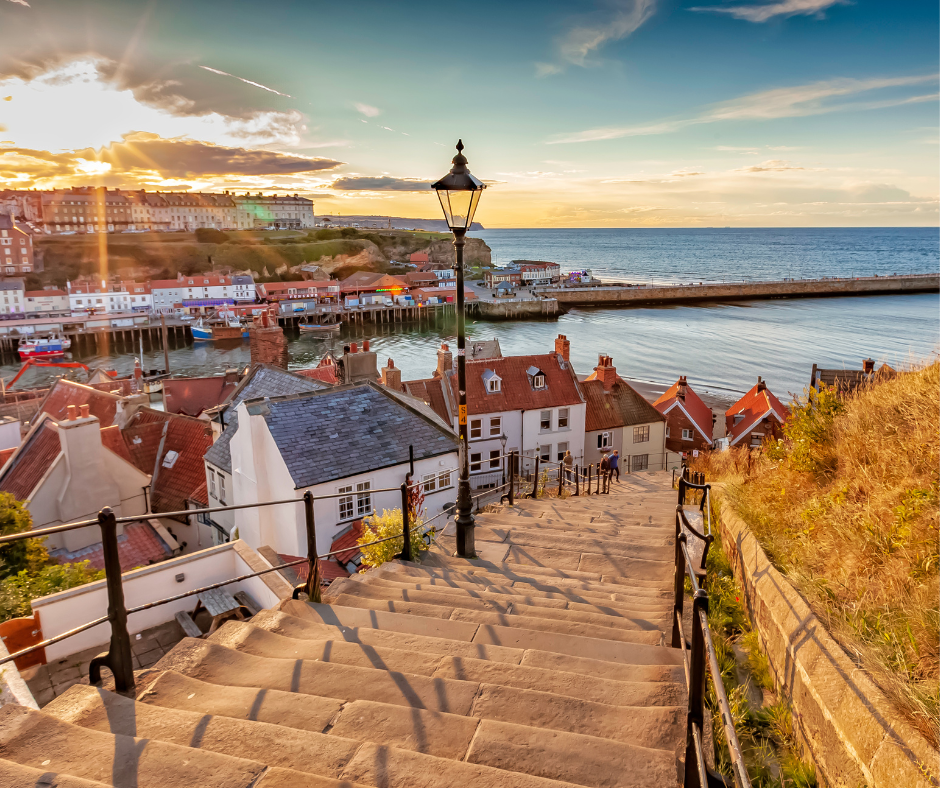 Whitby on the Yorkshire Coast
