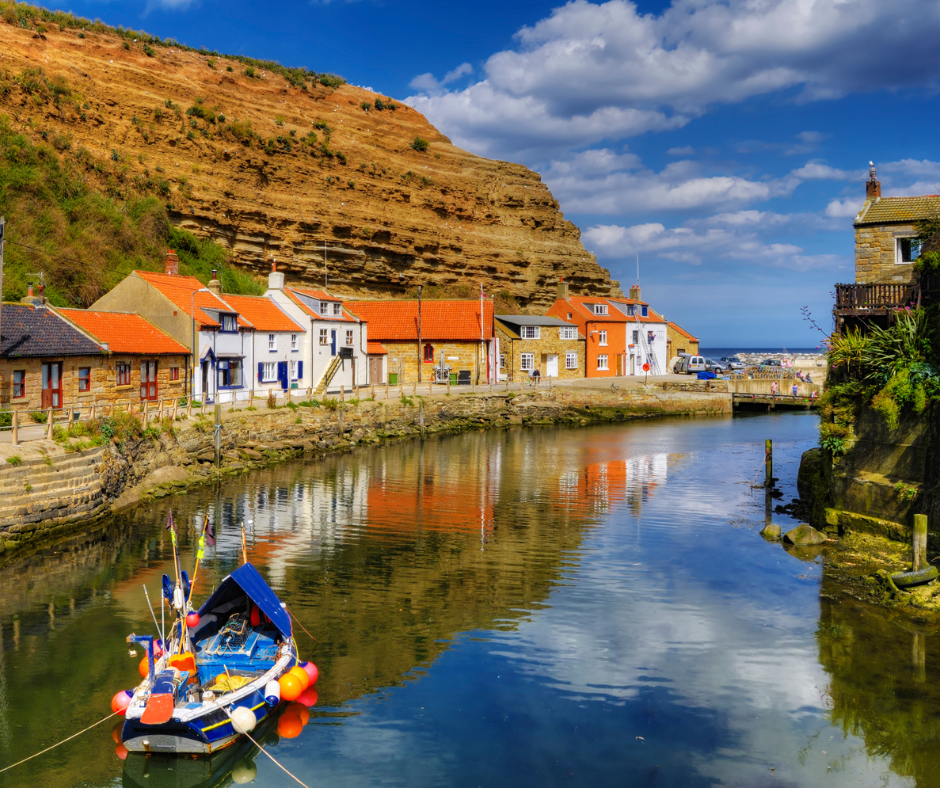 Staithes on the Yorkshire Coast